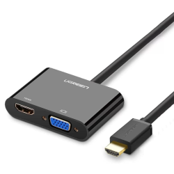 UGREEN CM101 Micro HDMI to HDMI VGA Converter (40744)